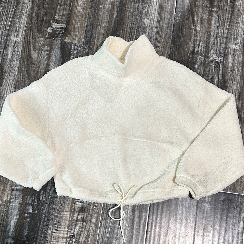 Old Navy Cream Fleece Hoodie